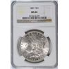 Image 1 : 1887 MORGAN DOLLAR NGC MS-64