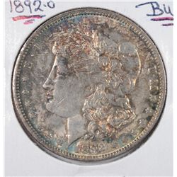 1892-O MORGAN DOLLAR CH BU (NICE TONING)