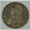 Image 1 : 1825 BUST HALF DOLLAR, ABOUT XF  ORIGINAL
