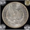 Image 2 : 1889 MORGAN SILVER DOLLAR, MS-64++ SUPER!