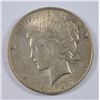 Image 1 : 1927-D PEACE SILVER DOLLAR, XF/AU