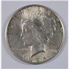 Image 1 : 1934-D PEACE SILVER DOLLAR, CHOICE AU