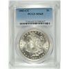 Image 1 : 1883-CC MORGAN SILVER DOLLAR, PCGS MS-65 BLAST WHITE!