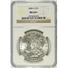 Image 1 : 1884-O MORGAN SILVER DOLLAR, NGC MS-64+ BLAST WHITE