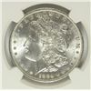 Image 2 : 1884-O MORGAN SILVER DOLLAR, NGC MS-64+ BLAST WHITE