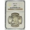 Image 1 : 1888-O MORGAN SILVER DOLLAR, NGC MS-63  NICE