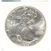 Image 2 : 1989 AMERICAN SILVER EAGLE, PCI MS-70  RARE  TRENDS PRICE $1600.00