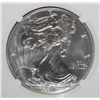 Image 2 : 2011 (S) SILVER AMERICAN EAGLE NGC MS-69