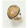 Image 2 : Sterling Silver .925 Picture Jasper Ring