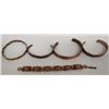 Image 1 : 5 Southwestern Copper Bracelets