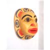Image 3 : Northwest Coast Carved Wooden Miniature Moon Mask