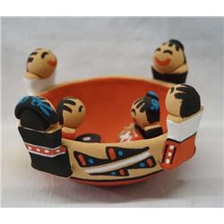 Jemez Friendship Pottery Bowl by Tim Tosa