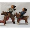 Image 2 : Navajo Folk Art Pottery Figures