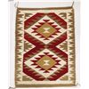 Image 1 : Navajo Traditional Homespun Double Diamond Rug