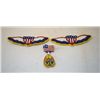 Image 1 : Collection of 3 Native American Beaded Pins