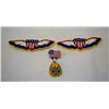 Image 3 : Collection of 3 Native American Beaded Pins