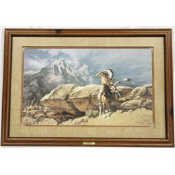 Signed and Numbered Frank C. McCarthy Print