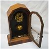 Image 2 : Antique Wooden Mantle Clock