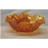Image 1 : Carnival Glass Ruffled Sunflower Bowl