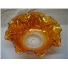 Image 2 : Carnival Glass Ruffled Sunflower Bowl
