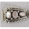 Image 2 : Navajo Sterling Pink Mother of Pearl Watchband