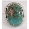 Image 2 : Navajo Sterling Turquoise Ring, Size 12.5 by Largo