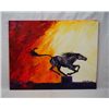 Image 1 : 2015 Original Acrylic Wild Fire by Kills Thunder