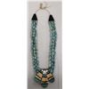 Image 1 : Santo Domingo Turquoise Stone to Stone Necklace