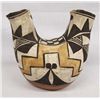 Image 1 : 1930 Acoma Polychrome Geometric Wedding Vase
