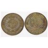 Image 1 : 2 Western Brass 1876 Coin Replicas