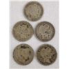 Image 1 : 5 Barber Dimes