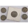 Image 2 : 5 Buffalo Nickels