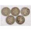 Image 1 : 5 Barber Dimes