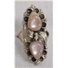 Image 2 : Navajo Sterling Pink Mother of Pearl Ring, Size 6