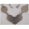 Image 2 : Vintage Zuni Sterling Inlay Necklace by Simplicio