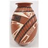 Image 1 : Mata Ortiz Polychrome Stylized Feather Olla, Soto