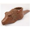 Image 3 : Navajo Buffalo Head Pottery Pipe