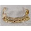 Image 3 : Vintage 14Kt Diamond and Half Hoop Earrings