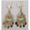 Image 2 : 14K Gold Dangle Earrings