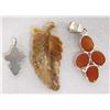 Image 2 : 3 Pendants, Some Sterling, Multi-Stone