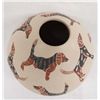 Image 2 : Mata Ortiz Polychrome Dog Pottery Jar by Jose Villa