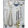 Image 1 : Collection of Fashion Jewelry, Some Sterling