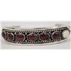 Image 1 : Navajo Sterling Silver Multi Stone Bracelet
