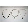 Image 1 : Navajo Sterling Necklaces, Multi-Stone