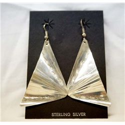 Navajo Sterling Silver Earrings