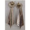Image 2 : Navajo Stering Pink Mother of Pearl Earrings