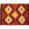 Image 3 : 1950 Navajo Traditional Serrated Diamond Rug
