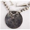 Image 3 : Navajo Sterling Silver Chip Inlay Necklace