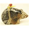 Image 2 : Zuni Picasso Marble Bear Fetish by Emery Eriacho