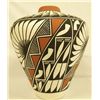 Image 2 : Large Acoma Polychrome Pottery Jar by E. Antonio
